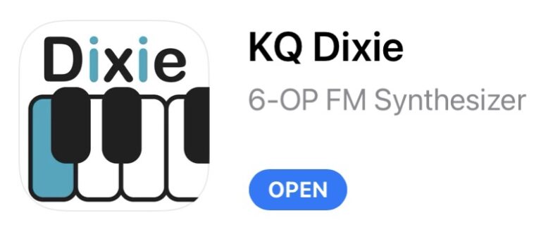 KQ Dixie – FM Synthesizer App für DX7 Sounds