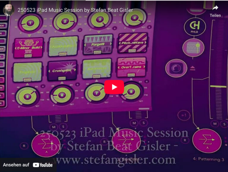 250523 iPad Music Session
