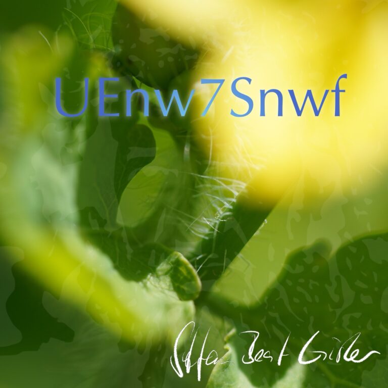 New Album out now: UEnw7Snwf