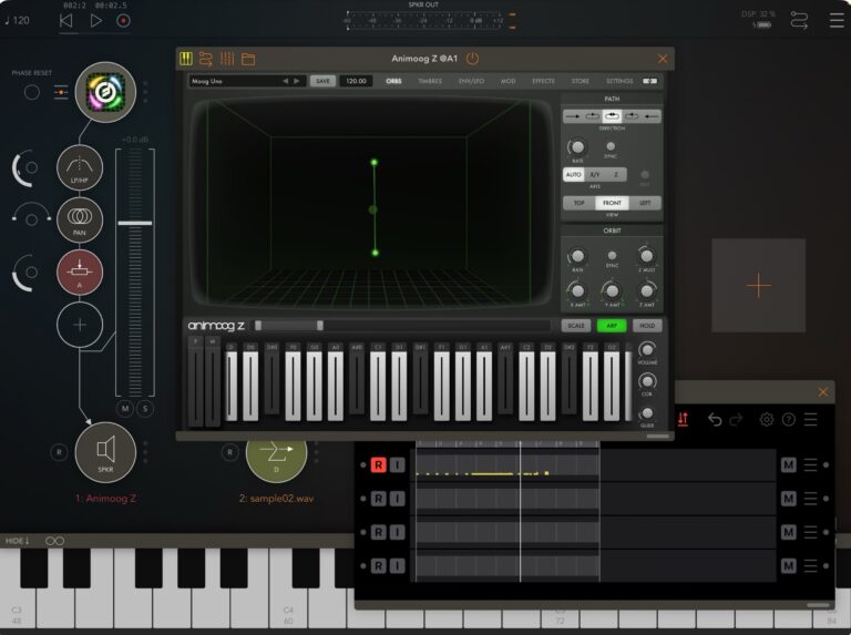 “AUM” Host App für iPadmusik