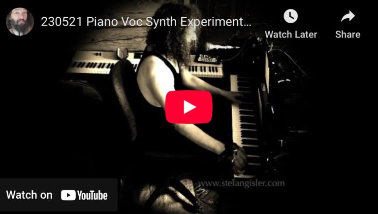 230521 Piano Voc Synth Improvisation
