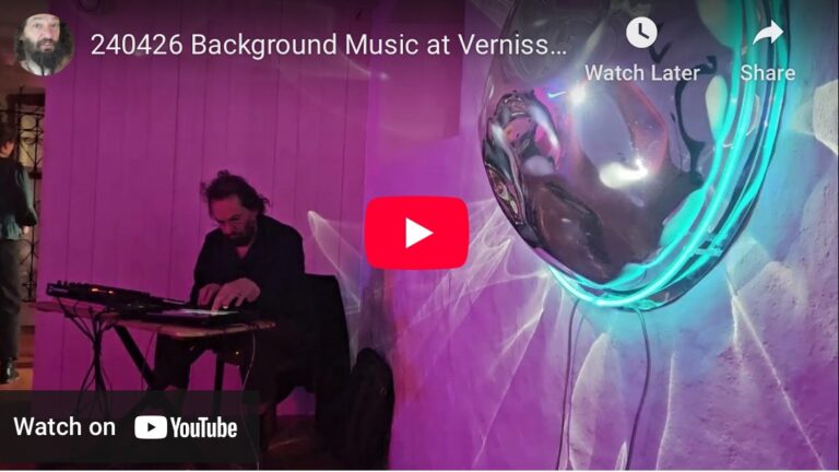 240426 Background Music at Vernissage “Delphin 350” at Chäslager Stans