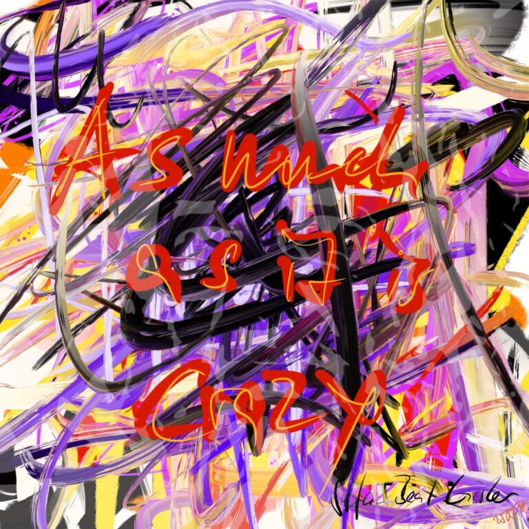 New Album out now: As much as it is crazy